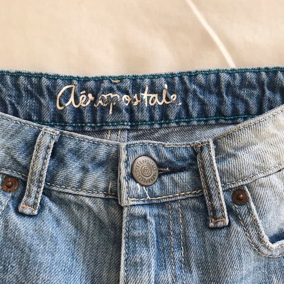 🏷️BUY 4 GET 1 FREE🏷️ Aeropostale High Rise Shorts - Picture 4 of 8